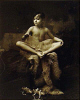 Jan Saudek, A Young Girl, Karolina, 1975