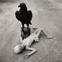 Arthur Tress, Girl wih Eagle, 1973
